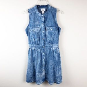 jean dress sleeveless
